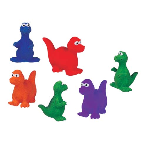 TP YORK Latex toy dinosaurus 7-8cm hračka