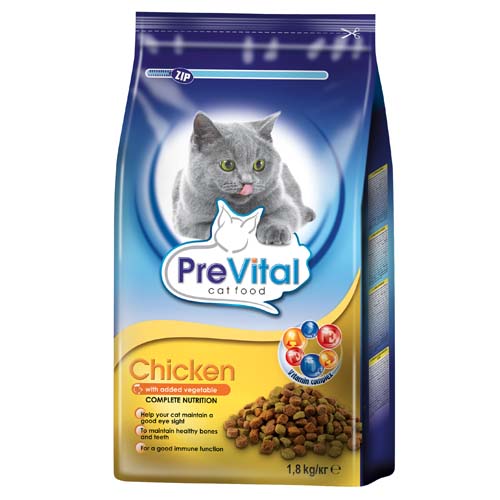 PreVital granule pro kočky 1,8g kuře se zeleninou