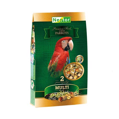 NESTOR PREMIUM Prémiové krmivo pro velké papoušky 1400ml / 630g