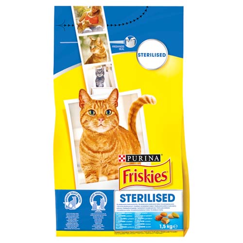 FRISKIES 1,5kg Sterilised Cat