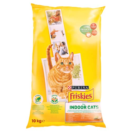 FRISKIES INDOOR 10kg granule pro kočky