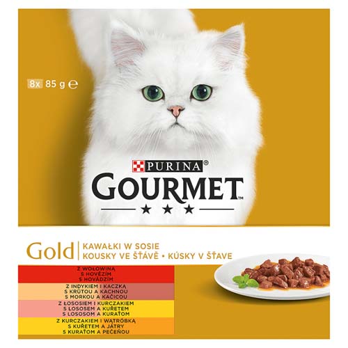 GOURMET GOLD 8x85g mix
