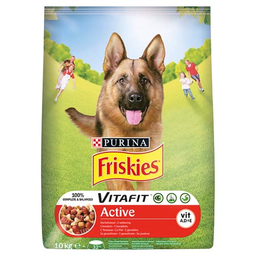 FRISKIES ACTIVE 10kg granule pro psy