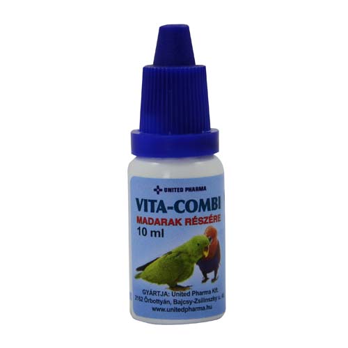 VITACOMBI vitamínové kapky pro ptáky 10ml