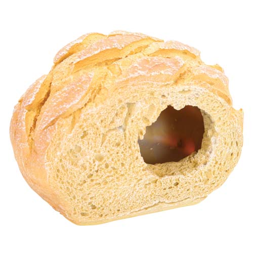 ZOLUX Skrýš pro hlodavce chléb 14,5x11,5x10cm polyresin
