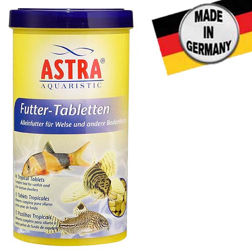 ASTRA FUTTER TABLETTEN 1.000 ml / 2700 tbl. / 650g základní tabletové krmivo