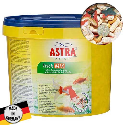 ASTRA TEICH MIX 5 l kombinované krmivo pro různé druhy zahradních ryb