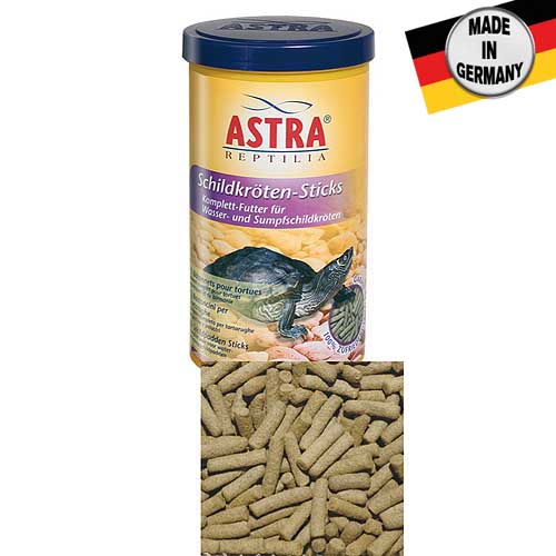 ASTRA SCHILDKRÖTEN STICKS 250 ml kompletní peletové krmivo pro vodní želvy