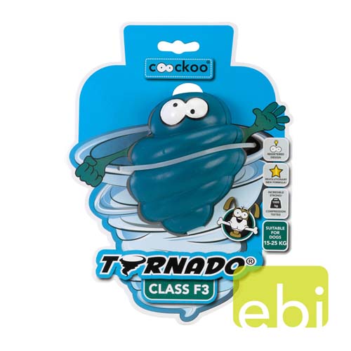 EBI COOCKOO TORNADO F3 hračka pro psy 13-30KG, zelená, 110x89x89mm/ 80% guma