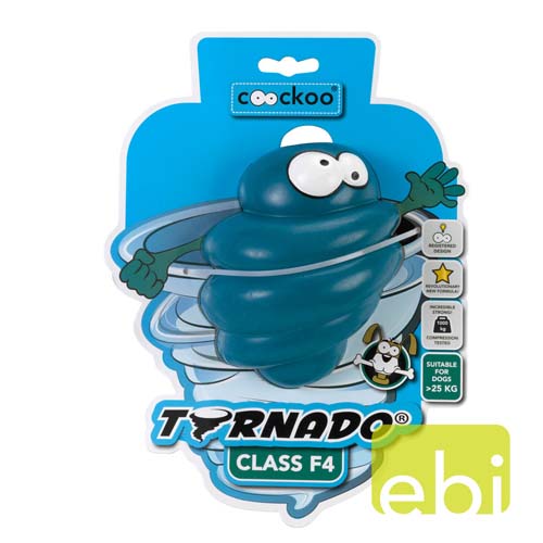 EBI COOCKOO TORNADO F4 hračka pro psy +27KG, zelená, 130x105x105mm/ 80% guma