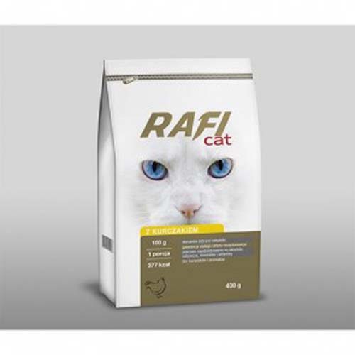RAFI CAT ADULT kuře 400g granulované krmivo pro kočky
