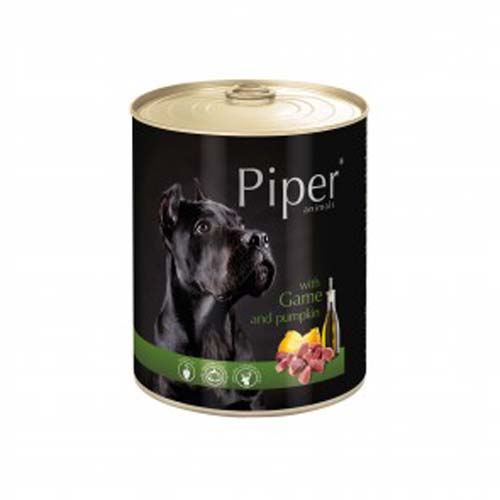 PIPER ADULT 800g konzerva pro psy zvěřina a dýně