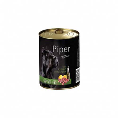 PIPER ADULT 400g konzerva pro psy zvěřina a dýně