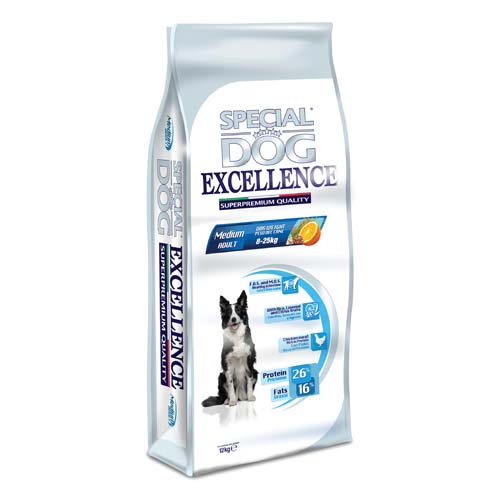 SPECIAL DOG EXCELLENCE MEDIUM ADULT 12kg 26/16 superprémiové krmivo pro psy