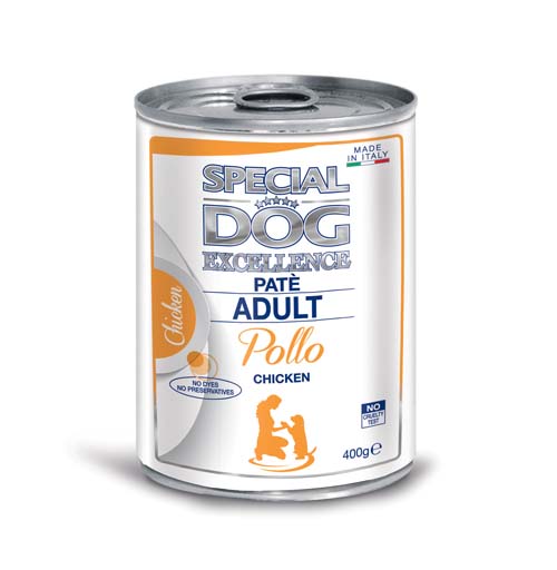SPECIAL DOG EXCELLENCE ADULT paté kuře 400g konzerva