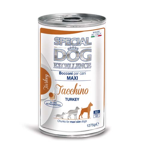SPECIAL DOG EXCELLENCE MAXI ADULT krůta kousky 1.275g konzerva