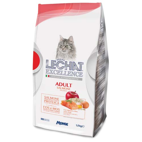 LECHAT EXCELLENCE ADULT Salmon 1,5kg 31/13 superprémiové krmivo pro kočky