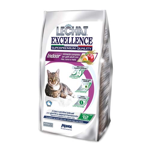 LECHAT EXCELLENCE INDOOR 400g 31/14 superprémiové krmivo pro kočky