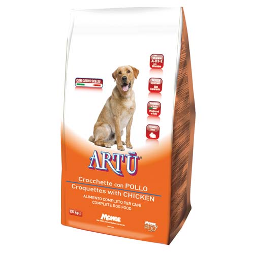 ARTÚ Dry dog Croquettes kuřecí 20kg 21/8 krmivo pro psy