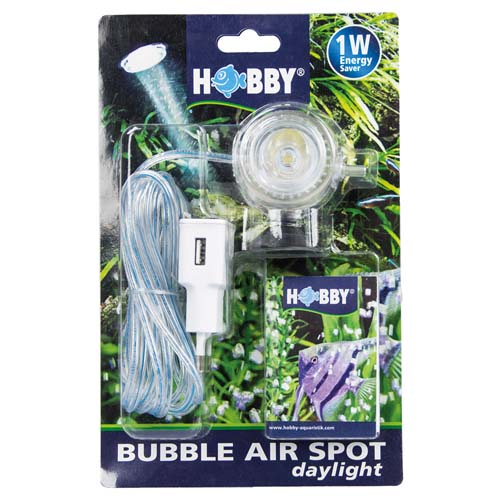 HOBBY Bubble Air Spot daylight okysličování s bílým LED osvětlením
