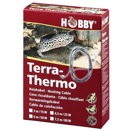 HOBBY Terra-Thermo 80W/7,5m vyhřívací kabel