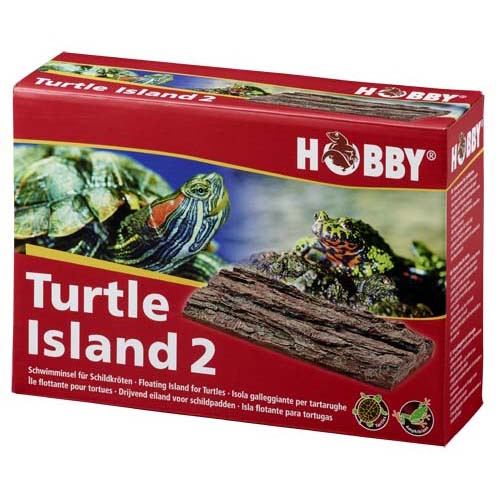 HOBBY Turtle Island 2 25,5 x 16,5 cm - ostrůvek pro plazy