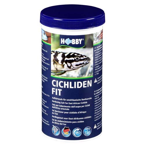 HOBBY Cichliden Fit 450g - přípravek pro úpravu tvrdosti vody