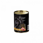 PIPER ADULT 400g konzerva pre  dospelých psov kuracie srdce a špenát
